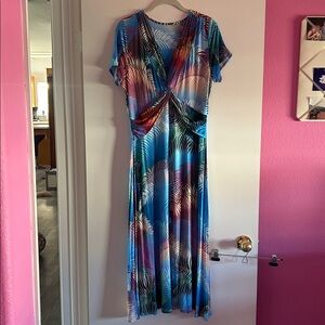 Soft Surroundings Tropical Color Dress